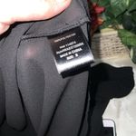 Anthropologie Ro & De Black Sheer Long Sleeve Flat Collar Modest Blouse Small Photo 11