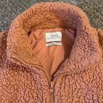 Urban Outfitters  Willow Fuzzy Drawstring Teddy Jacket in Honey Photo 2