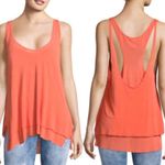 Free People  Karmen Orange Tank L Photo 1
