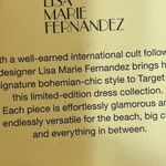 Lisa Marie Fernandez X Target White And Yellow Linen Blend Midi Dress XS. NEW Photo 12