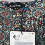 Desigual Icarus Print Button-Front Maxi Skirt Floral Bohemian Size 4 New Photo 8