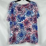 kim rogers Fireworks V-neck Tee Shirt 2X Photo 1