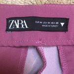ZARA  Women’s Faux Wrap Mauve Pink Shorts Photo 4