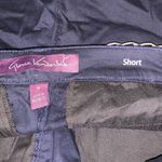 Gloria Vanderbilt  short blue with twist belt khaki shorts Photo 5