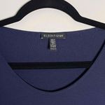 Eileen Fisher Women's Sleeveless Lagenlook Navy Blue Quiet Luxury Maxi Dress XXS Photo 3