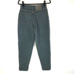 Abercrombie & Fitch Womens Mom Jeans Vintage Tapered High Rise Dark Green 4 Photo 1