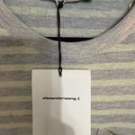 Alexander Wang  Yellow and Gray Short Sleeve Tee Photo 5