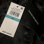 Danielle Bernstein Danielle x Macy’s Fit & Flare Mini Dress w/Pockets in Black, Size 16 NWT $89 Photo 3