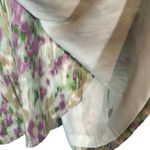 Broadway & Broome White Multicolor Silk Floral Sleeveless Dress Women Sz 4 Photo 2