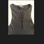 Forever 21 New f21 sweater top Crisscross vneck detail Sz S Photo 5