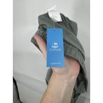 Cupshe  Sage Wide Leg Jersey Split Pant Women XL Beach NEW Photo 4