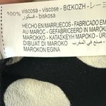 ZARA  Mini Wrap Shirt Dress Black and White Polka Dot Collared V-Neck Small Photo 12