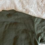 Nordstrom Oversized Green  Crewneck Photo 3
