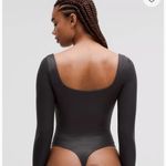Lululemon Wunderlux Ultra-Soft Nulu Square-Neck Long Sleeve Bodysuit Photo 2