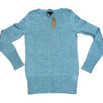 J.Crew NEW Turquoise Wool & Mohair Blend Crewneck Button Shoulder Sweater Small Photo 0