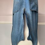 Vintage 90s Jumper Sleeveless Tank Denim Dress Casual Summer Crewneck Size L Blue Size L Photo 5