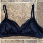 SKIMS  Fits Everybody Crossover Bralette Onyx Size XL Photo 0