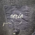 Aerie  navy blue off the shoulder sweater Photo 2