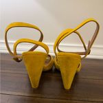 Ba&sh  Mustard Yellow Heeled Sandals size 38 Photo 2