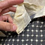 Vtg Floral Embroidered Maxi Dress Mock Neck Lace Ruffle Victorian sm Photo 10