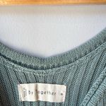 By Together Ribbed Knit Tank Dress Sage Photo 4