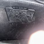 Coach Vintage  Classic Willis #9927 Crossbody, black leather with Silver hardware Photo 2