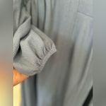 ASOS Petite blue oversized v neck dress size 2 Photo 7