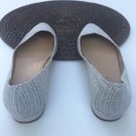 Talbots Womens Shoes White Black Edison Deep V Flats 9.5 Photo 5