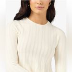 VERO MODA NWT Vmlana Long Sleeve Crew-Neck Pullover Sweater Ivory Size Large Photo 1