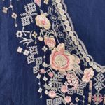 Johnny Was Womens Size XS Embroidered Tunic Photo 2