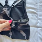 Victoria's Secret PINK Active Victoria Secret VS Black Seamless Sports Bra Womens Small Yoga Gym Photo 4