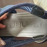Jbu  Sport Jambu Blue Stretch Knit Back Zip Sandals Women's Size 10 Photo 8