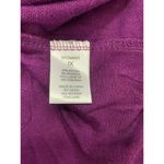 Westport Women's Dark Purple Long Sleeve Blouse Photo 3