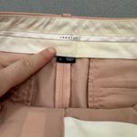 Theory  Dress Wool Pants 8 Womens 32 TESTRA 2B Edition Pink Blend Cropped Cuffed Photo 7