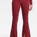JoyLab Women’s High Rise Split Flare Leggings Vine Red Joy Lab XS Photo 0