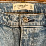 Abercrombie & Fitch  Light Blue Straight Leg Jeans Photo 1
