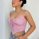 Boutique Tiger Cherry Bubblegum Crop Top Photo 0
