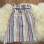 Forever 21 + Striped Cotton Paper Bag Shorts 3X Photo 1