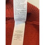 Madewell Flared Sleeve V-Neck Sweater Size M Etruscan Clay Orange Red Preppy Photo 8