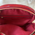 Women's Patent Leather Top Handle Purse Elegant Handbag Red Photo 10