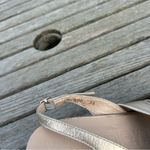 Wonders F8202 Twist Antique‎ Gold Block Heels nwt size 36 Photo 5