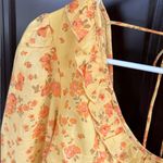 Free People EUC Another Life Crop Top Floral Honey Combo Size Medium Photo 2