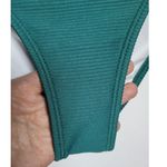 Cupshe Ribbed Low Waisted Mid Cut Cheeky Bikini Bottom Small NEW Photo 6