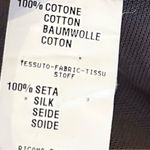 Fabiana Filippi Embroidered Silk and Cotton Contrasting Polo Shirt XXL Purple Size 18 Photo 7