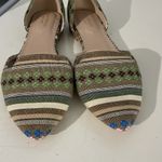 Isaac Mizrahi  Women’s Fabric Woven Flats Size 9.5 Photo 2