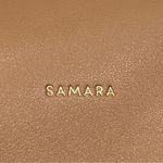 Anthropologie NEW SAMARA Tan Vegan Leather Crossbody Purse Bag Photo 2