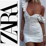 ZARA White Dress - Bride Bachorlette π Photo 1