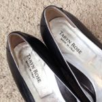 Taryn Rose Leather Loafers Black & Silver with Buckle Women’s EU Size 40 Photo 3