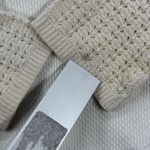 We The Free  Thermal Top Paisley Cuff Long Sleeve Shirt Casual White‎ Size S READ Photo 1