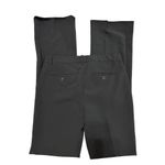 Theory Womens Black Zipper Fly High Rise Pleated Straight Leg Dress Pants Size 2 Photo 4